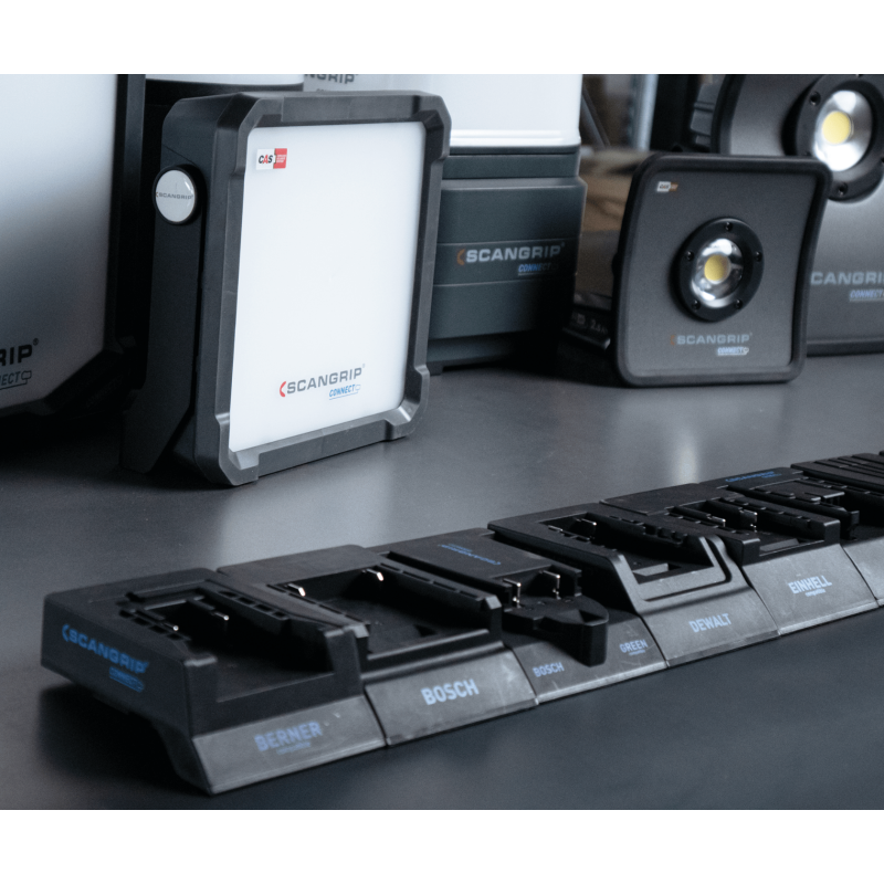 Scangrip Smart Connector for MILWAUKEE. Перехідник для акумулятора