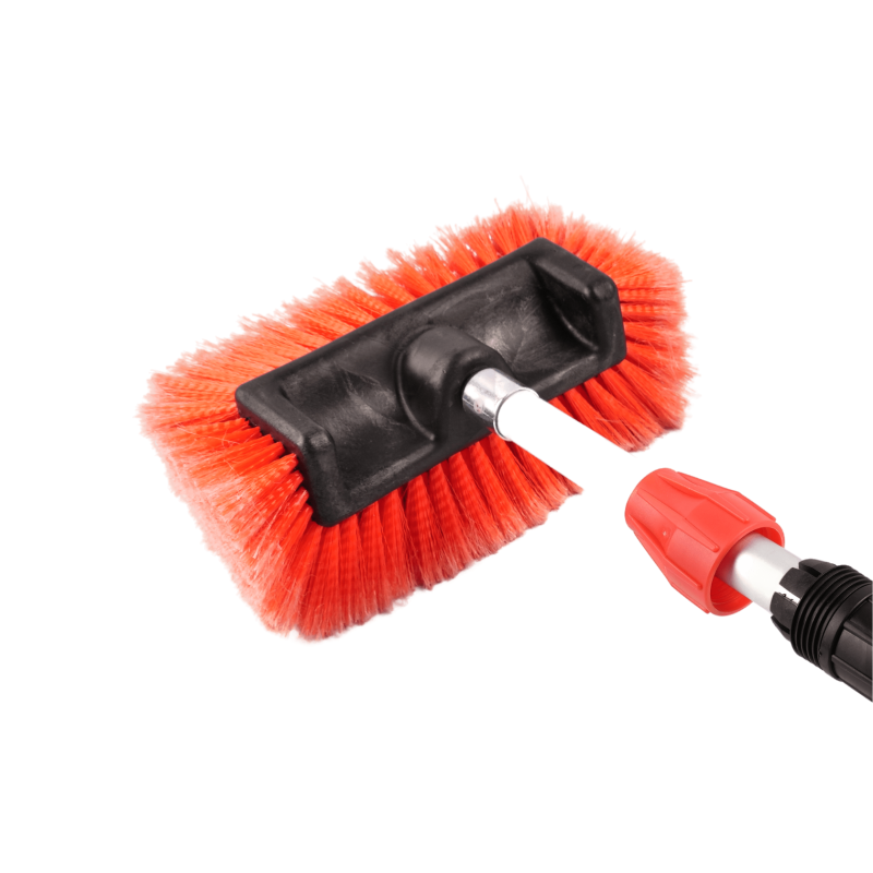 MaxShine Flow-Thru Wash Brush. Телескопічна щітка з подачею води