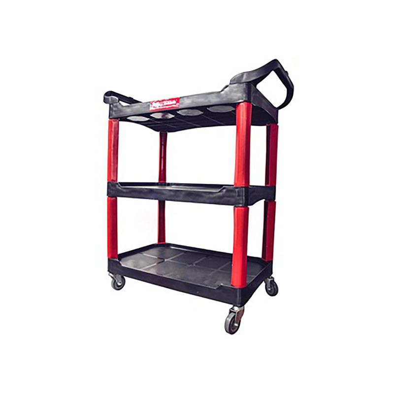 Пластиковий візок MaxShine Storage Utility Detailing Rolling Cart. Для зберігання та перевезення інструментів та автохімії