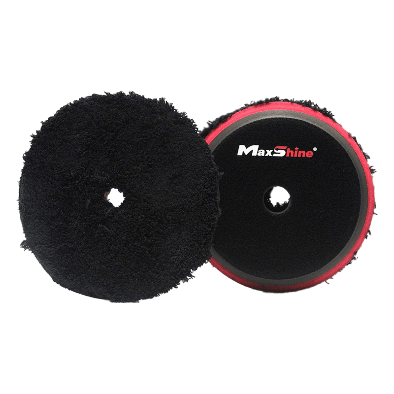 Полірувальний круг MaxShine Microfiber One Step Polishing Pad. З жорсткої мікрофібри, Ø125/145 мм