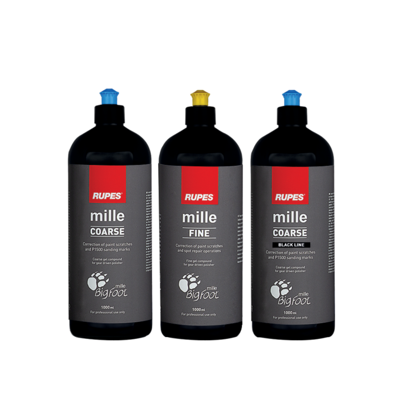 Полірувальна паста RUPES Mille Black Edition 1 L. Крупнозерниста