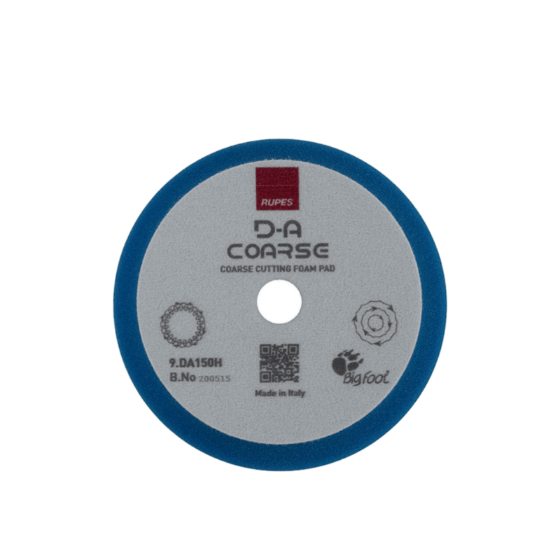 Полірувальний круг RUPES D-A Coarse DA150H. З твердого поролону, Ø130/150 мм