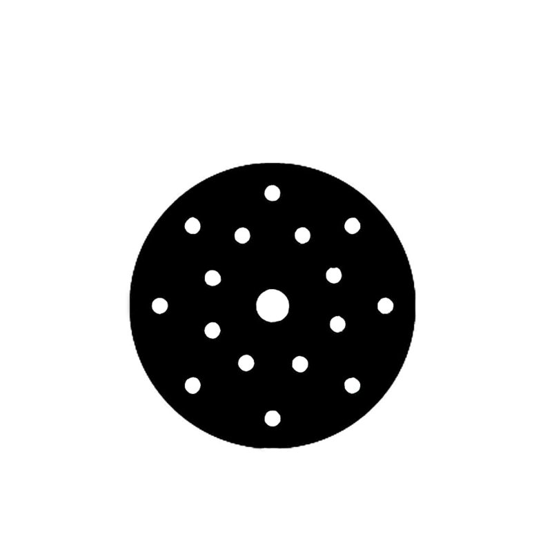 RUPES HQ400 Film Abrasive P80 Ø150 mm, 15 holes. Шліфувальний абразивний круг