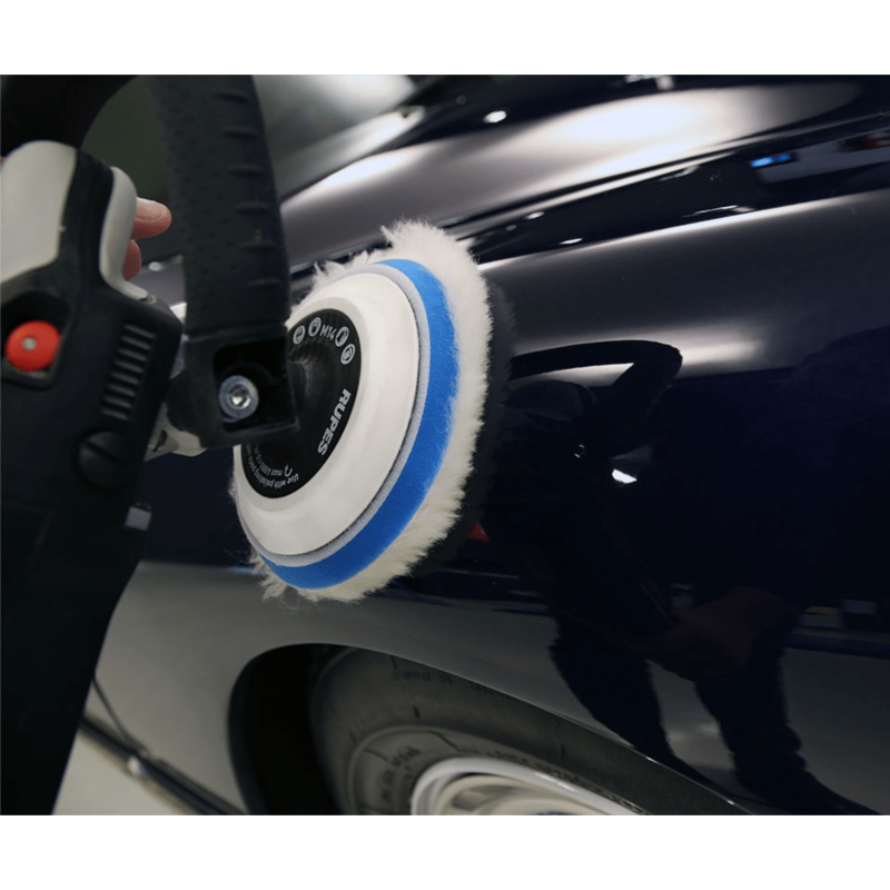 Полірувальний круг RUPES Cut & Finish Wool Polishing Pad Ø80 mm. З жорсткої шерсті