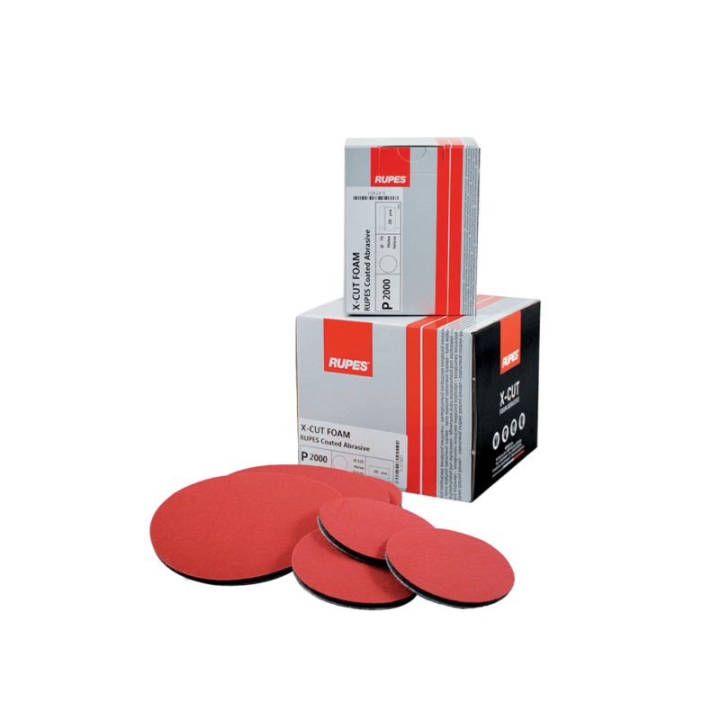 RUPES X-Cut Foam Abrasive Disc P3000 Ø150 mm. Абразивний диск на поролоновій основі