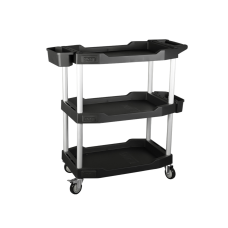 Пластиковий візок SGCB Multifunction 3-Tier Utility Cart. Для зберігання та перевезення інструментів та автохімії