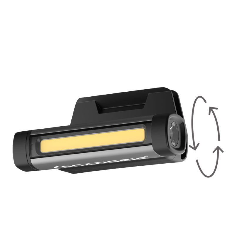 Scangrip Flex Wear Kit. Багатоцільовий акумуляторний портативний ліхтар