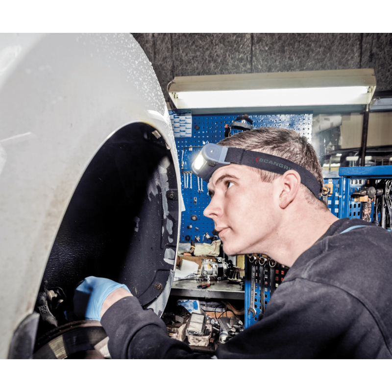 Scangrip I-View 250 lm. Налобний ліхтар на акумуляторі з безконтактним датчиком