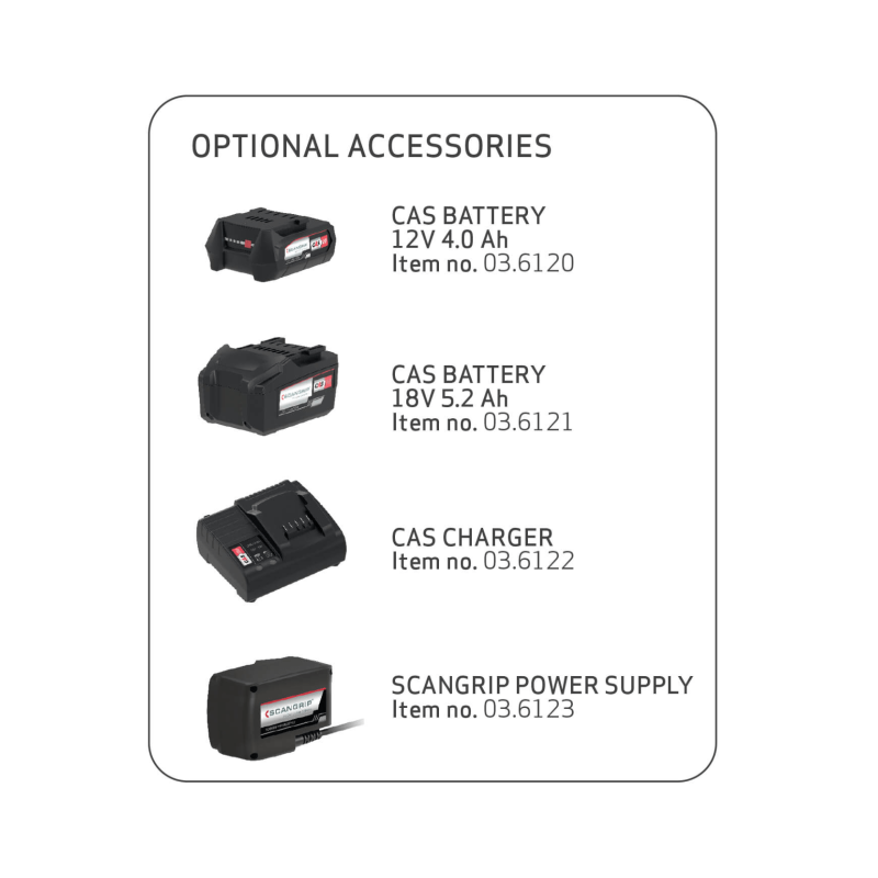 Scangrip Nova 4 CAS. Лампа робочого освітлення на акумуляторі