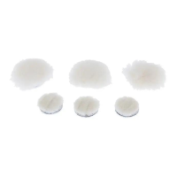 Набір полірувальних кругів SGCB Detail Polisher Long Wool Pad. З жорсткої шерсті, Ø26 мм