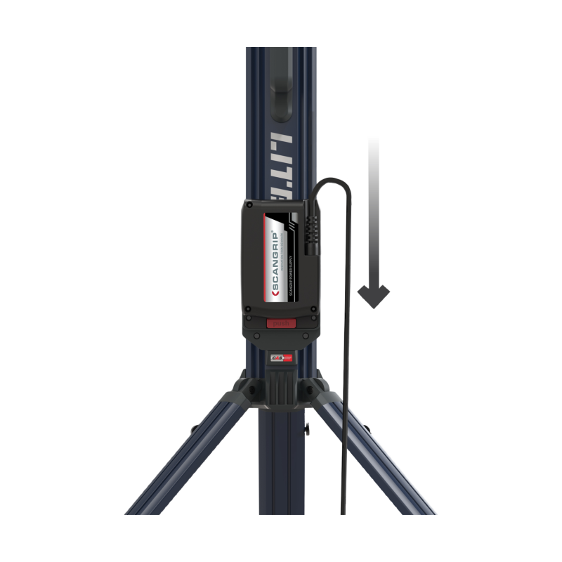 Scangrip Tower Lite CAS. Прожектор на телескопічному штативі