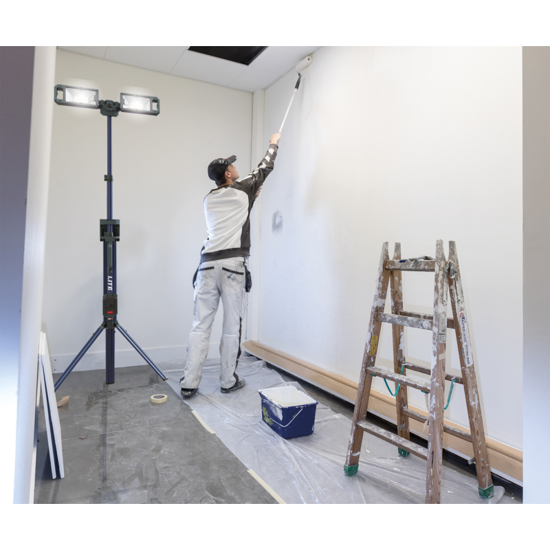 Scangrip Tower Lite CAS. Прожектор на телескопічному штативі