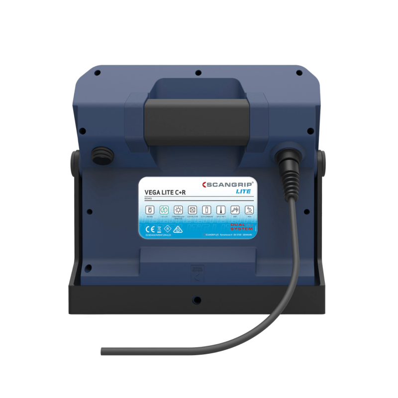Scangrip Vega Lite C+R. Лампа робочого освітлення на акумуляторі