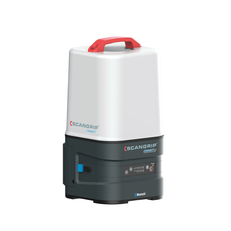 Scangrip Area 10 Connect. Акумуляторний прожектор із круговим освітленням