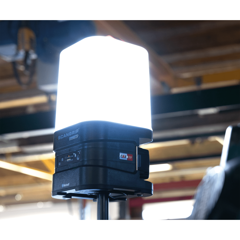 Scangrip Area 10 Connect. Акумуляторний прожектор із круговим освітленням