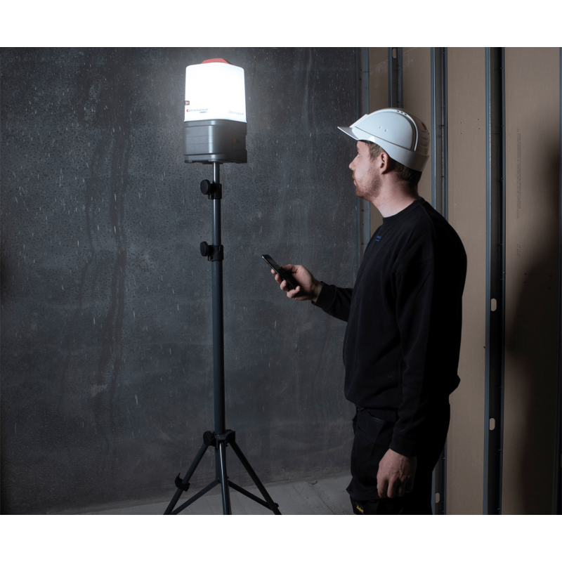 Scangrip Area 10 Connect. Акумуляторний прожектор із круговим освітленням