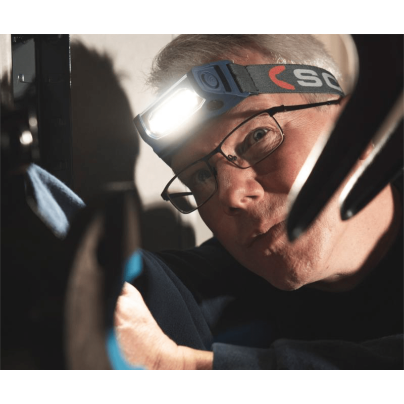 Scangrip I-View 2.0. Налобний ліхтар на акумуляторі з безконтактним датчиком