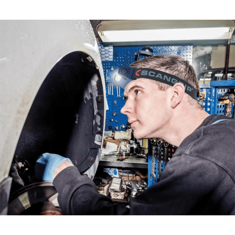 Scangrip I-View 2.0. Налобний ліхтар на акумуляторі з безконтактним датчиком