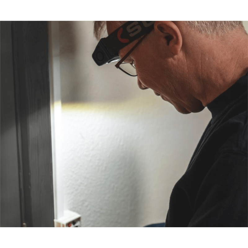 Scangrip I-View 2.0. Налобний ліхтар на акумуляторі з безконтактним датчиком