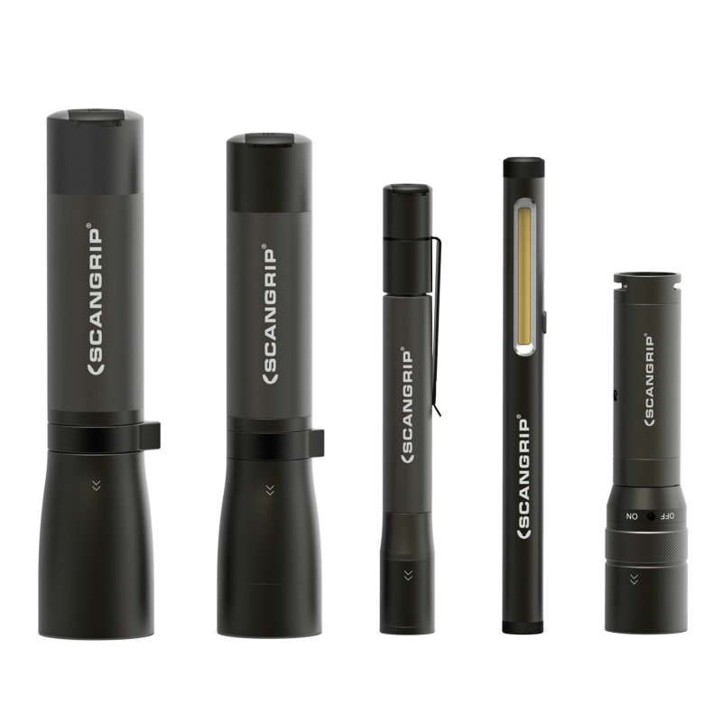 Scangrip Flash 12-24V 130 lm. Кишеньковий світлодіодний ліхтарик на акумуляторі