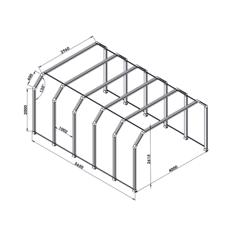 LED Lighting Tunnel CDL-1009. Світодіодний світловий тунель