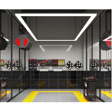 CDL Rectangle Light Bordered Light Bar. Світлодіодна панель-рамка