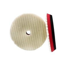 Полірувальний круг MaxShine Wool Cutting Pad Ø150 mm. З жорсткої шерсті, Ø150 мм