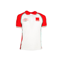 RUPES Polo Team Red & White XXL. Поло RUPES Team Red & White