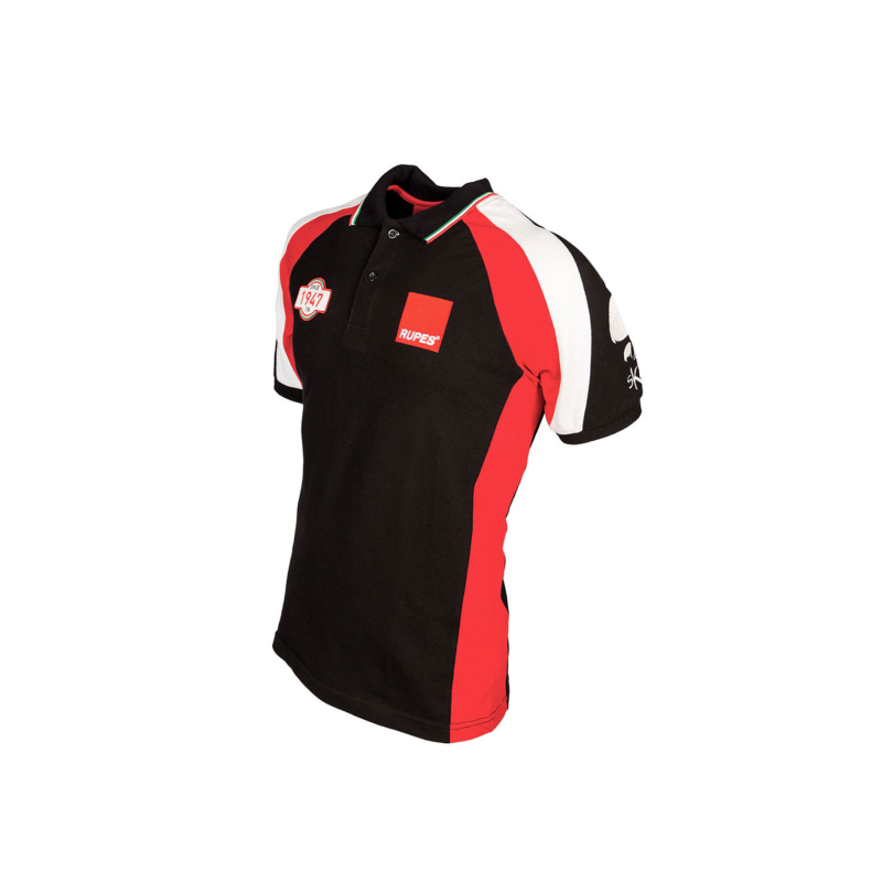 RUPES Polo Racing Red & Black XXL. Поло RUPES Polo Racing Red & Black
