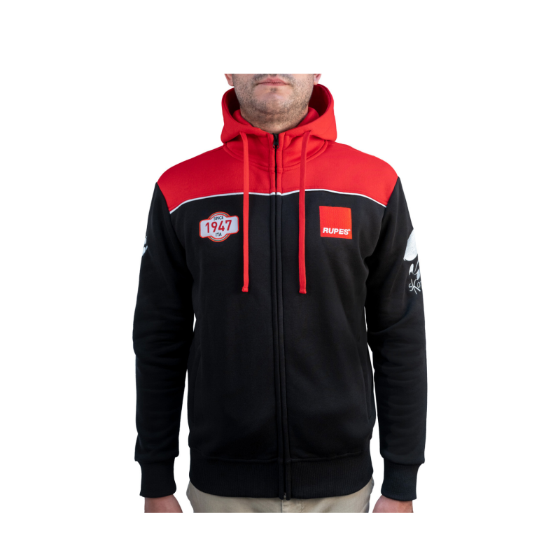 RUPES Racing Red & Black Hoodie L. Худі RUPES Racing Red & Black Hoodie