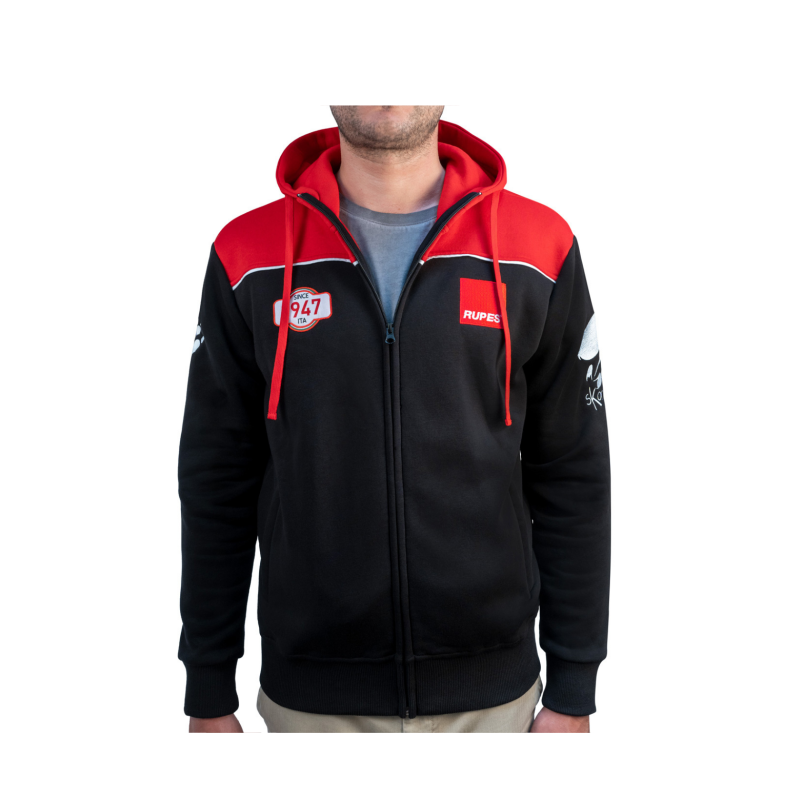 RUPES Racing Red & Black Hoodie XXL. Худі RUPES Racing Red & Black Hoodie