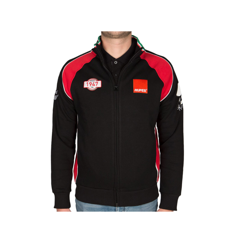 RUPES Racing Red & Black Sweatshirt XL. Світшот RUPES Racing Red & Black