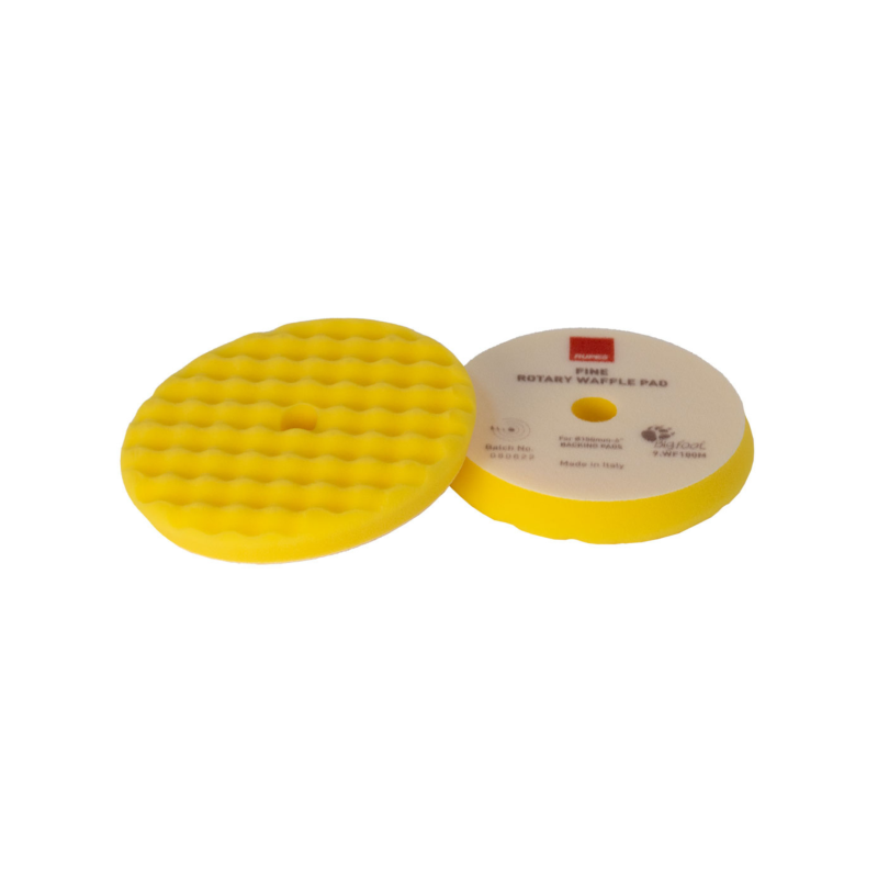 Полірувальний круг RUPES Rotary Waffle Fine WF200M. З м'якого поролону, Ø170/180 мм