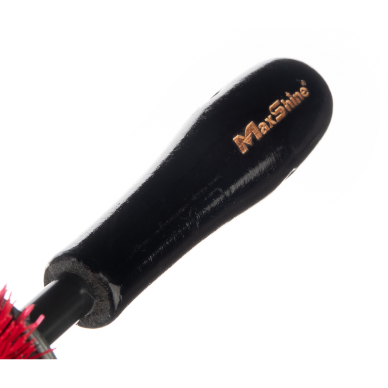Нейлоновий йорш MaxShine Wheel Brush Short. Для чищення дисків, короткий