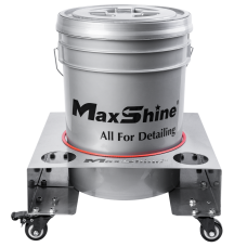 MaxShine Metal Bucket Dolly. Металевий візок для відер на колесах