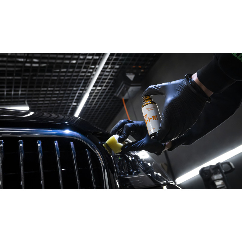 G'zox Headlight Cleaner & Coat Kit. Захисне покриття для прозорого пластику