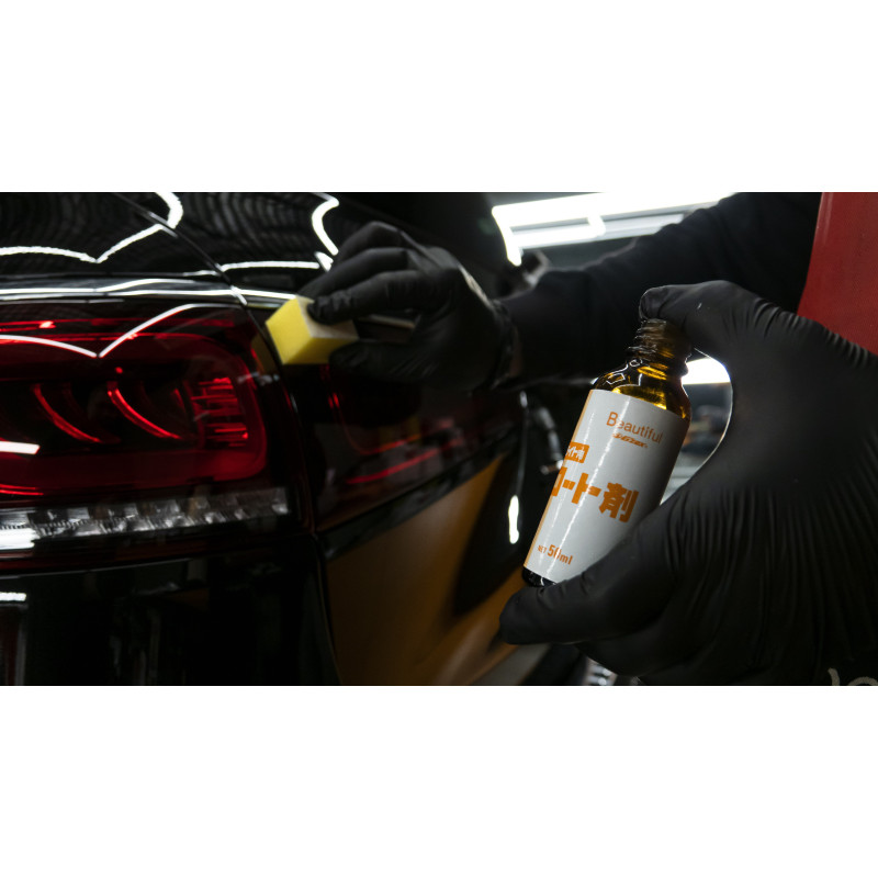 G'zox Headlight Cleaner & Coat Kit. Захисне покриття для прозорого пластику