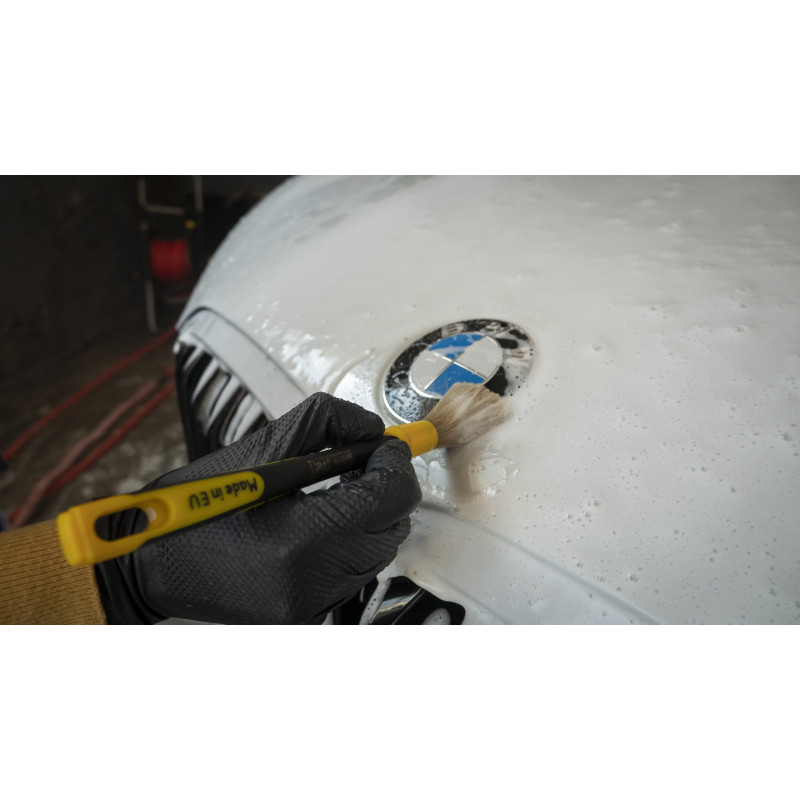 Work Stuff Detailing Brush Rubber Classic 16 mm. Універсальний пензель з прогумованою ручкою