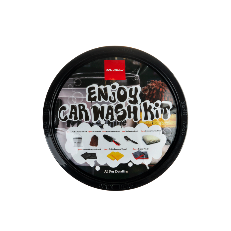 MaxShine Enjoy Car Wash Bucket Kit. Набір для мийки автомобіля