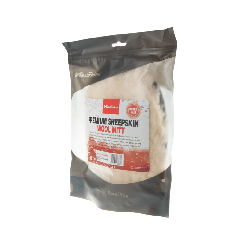 MaxShine Super Sheepskin Wash Mitt. Вовняна рукавиця для мийки кузова