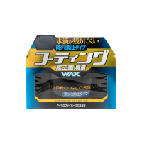 Твердий віск SOFT99 Hydro Gloss Wax Mark Prevention. Для відновлення властивостей кварцових покриттів, з гідрофільним ефектом