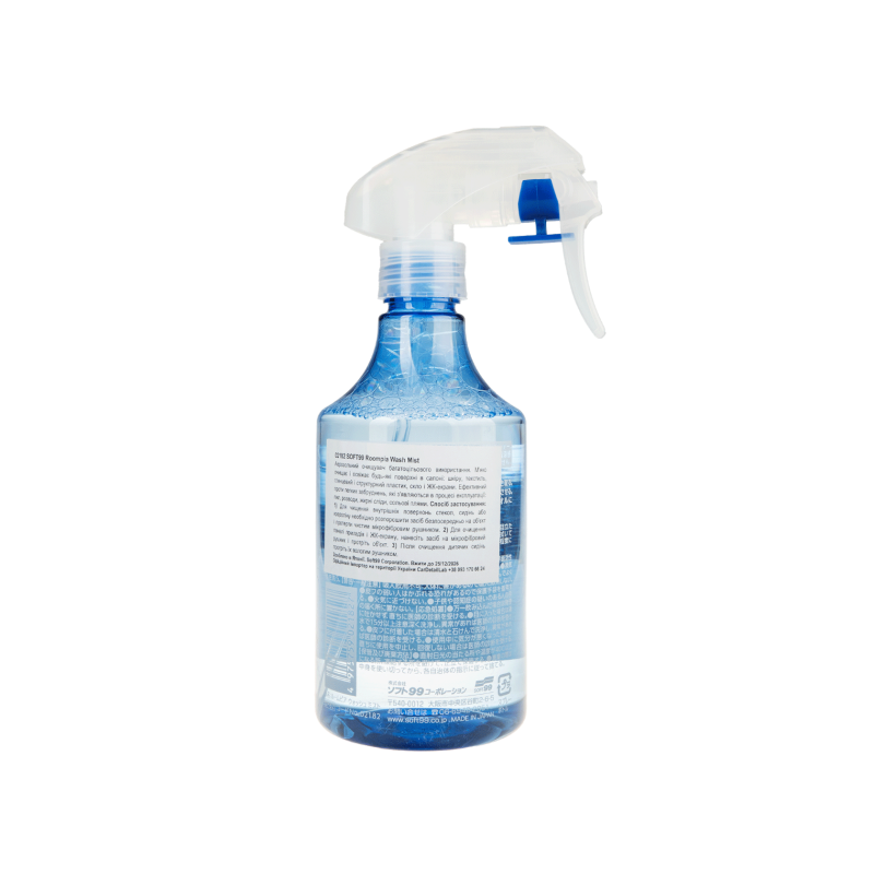 Універсальний очищувач SOFT99 Roompia Wash Mist. Для всіх поверхонь салону авто