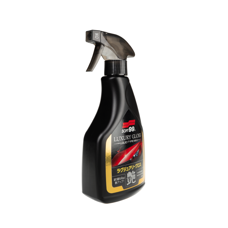 Рідкий віск SOFT99 Luxury Gloss. Для швидкого нанесення та глибокого блиску