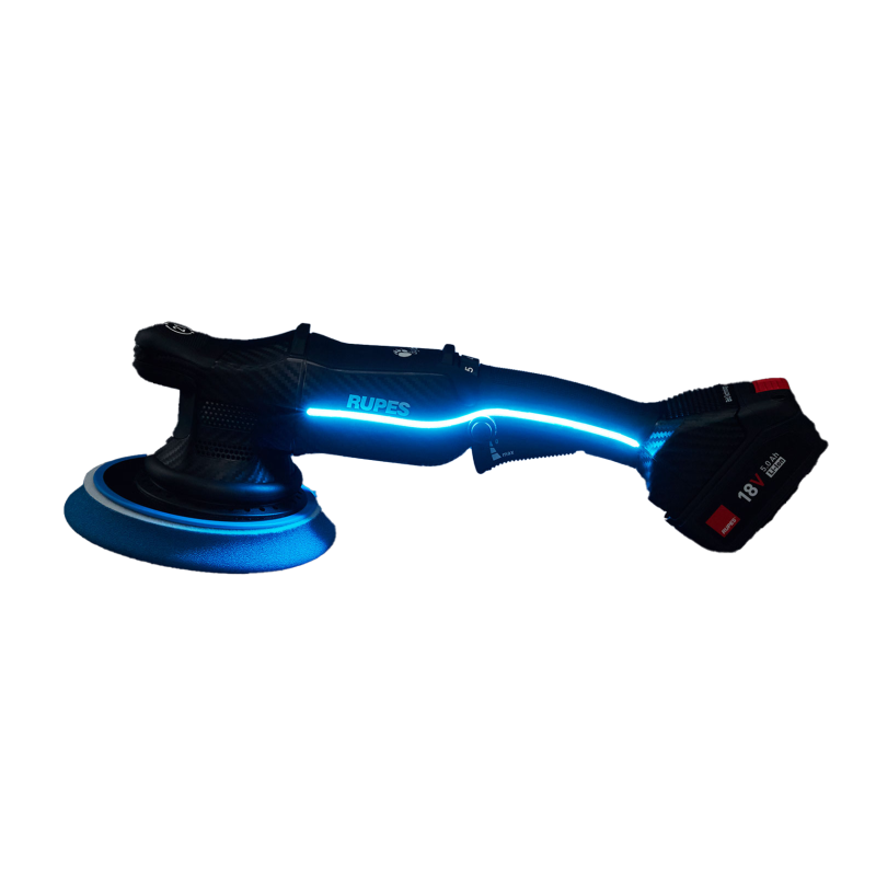 Полірувальна машина RUPES BigFoot iBrid Polisher HLR15 BAS. З ексцентриковим обертанням
