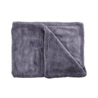 Мікрофібровий рушник CDL Dual Layer Twisted Towel Gray. Для сушки кузова та видалення пилу