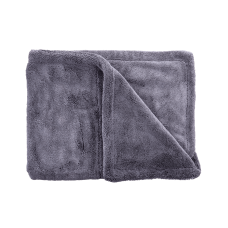Мікрофібровий рушник CDL Dual Layer Twisted Towel Gray. Для сушки кузова та видалення пилу