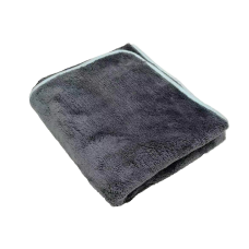 Мікрофібровий рушник CDL Dual Layer Coral Fleece Towel Gray S. Для сушки кузова, видалення пилу та залишків восків
