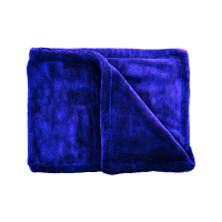 Мікрофібровий рушник CDL Dual Layers Twisted Towel Blue L. Для сушки кузова, видалення пилу та залишків восків