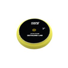 Полірувальний круг SGCB Buffing Foam Pad Yellow Ø75 mm. З поролону середньої твердості, Ø80/90 мм