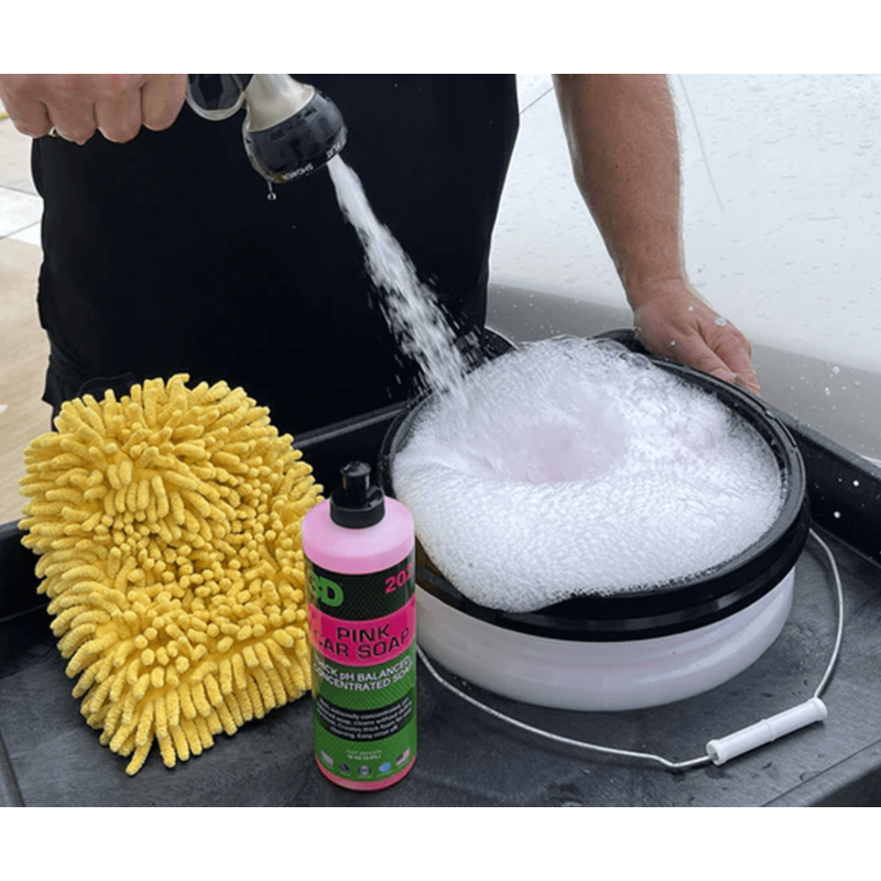 Шампунь 3D Pink Car Soap PH Balanced. Для ручної мийки, з нейтральним pH